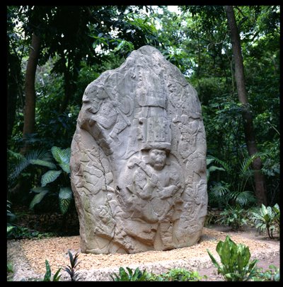 Stele 2, Periodo Pre-Classico da Olmec